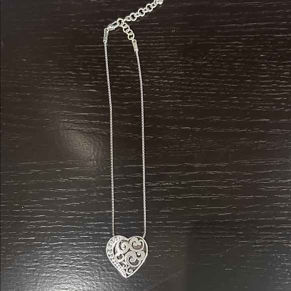 Brighton Jewelry - Brighton Silver Heart Pendant Necklace